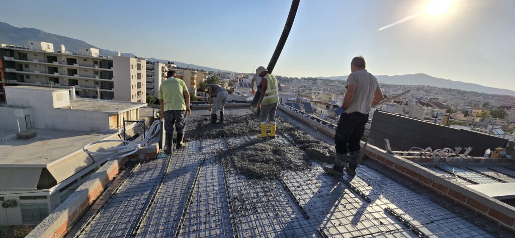 Μονωση σε πολυκατοικία στην μεταμόρφωση